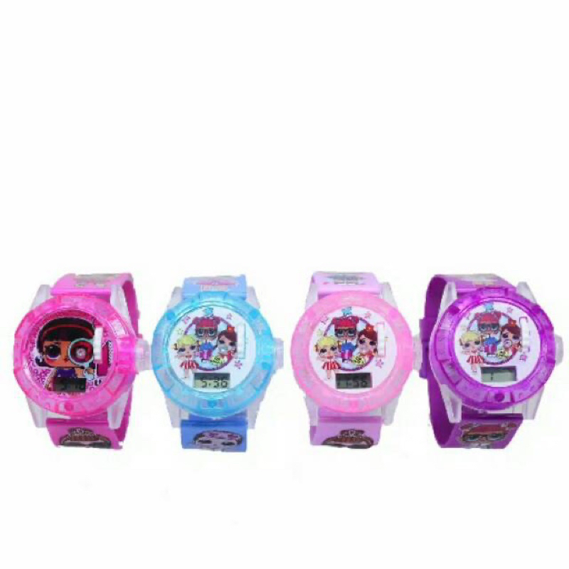 jam tangan anak laser