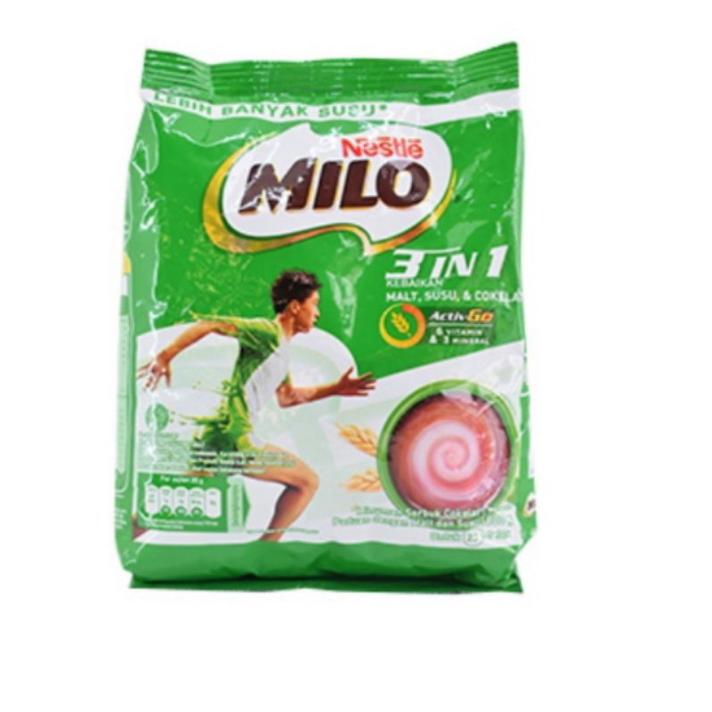 

MILO MINUMAN SERBUK COKLAT 3 IN 1 800 GR