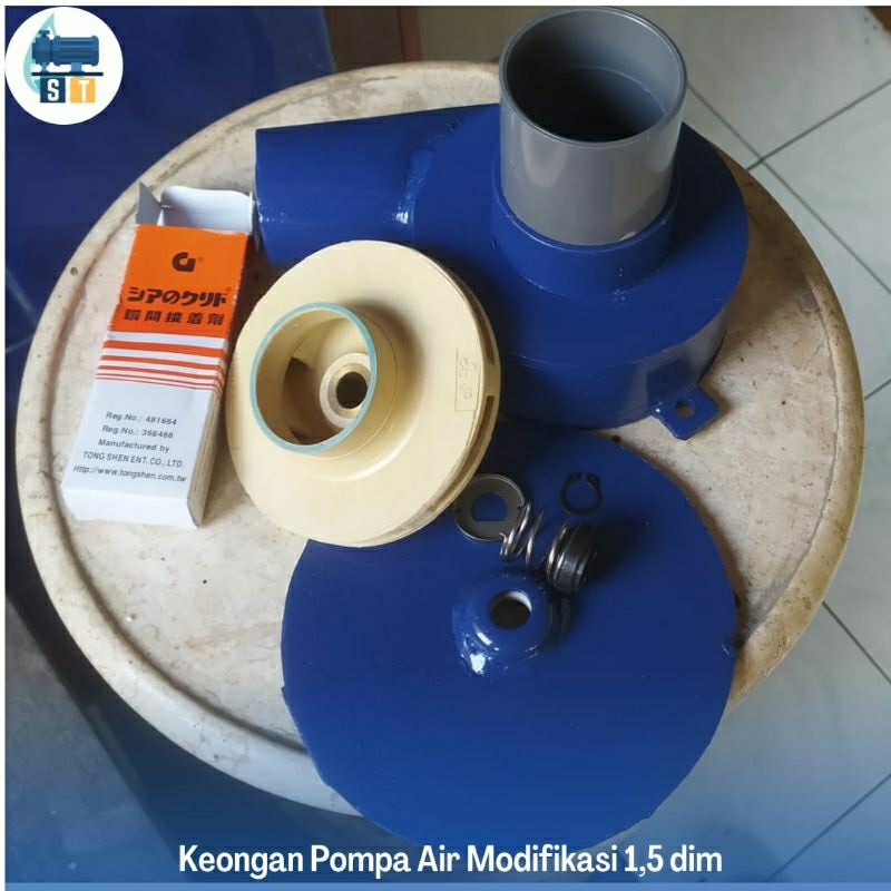 Keongan alkon pompa air modifikasi 1.5dim