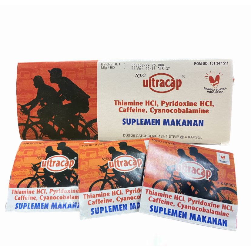 NEO ULTRACAP Suplementasi Vitamin B1 B6 B12