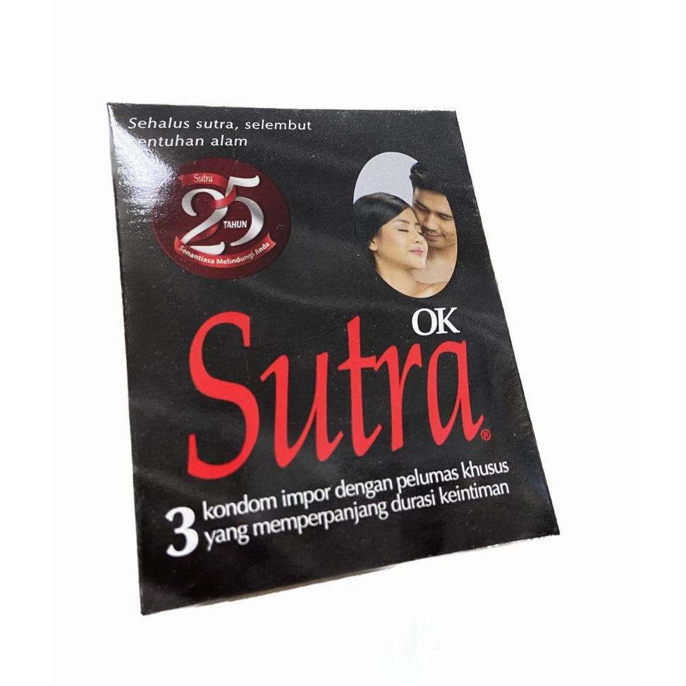 KONDOM SUTRA OK ISI 3PCS Berpelumas Khusus yang Memperpanjang Durasi Keintiman