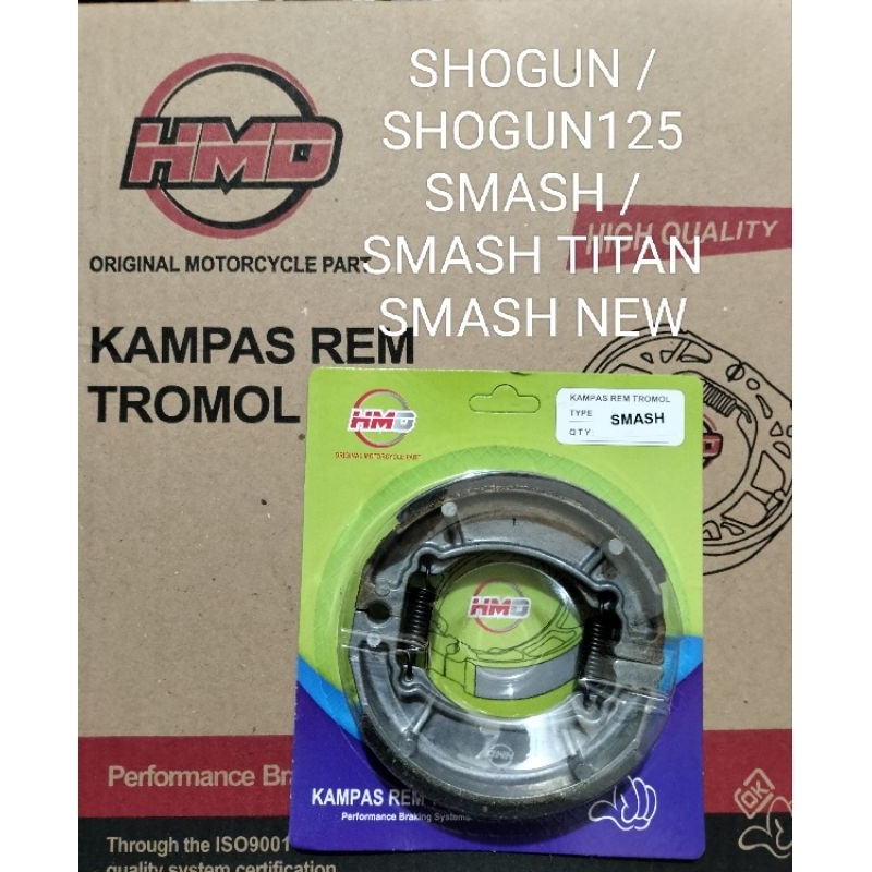 kampas rem tromol pirodo shogun / smash / smash titan / tornado