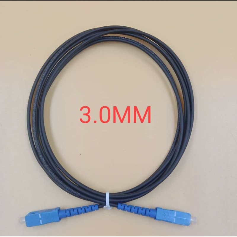 patchord outdoor sc to sc 3 meter/PATCHCORD SC TO SC OUTDOOR 3.0MM