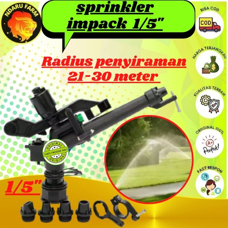 ALAT SIRAM OTOMATIS Sprinkler impact Big penyiraman pertanian alat Siram Otomatis  NDARUFRAM