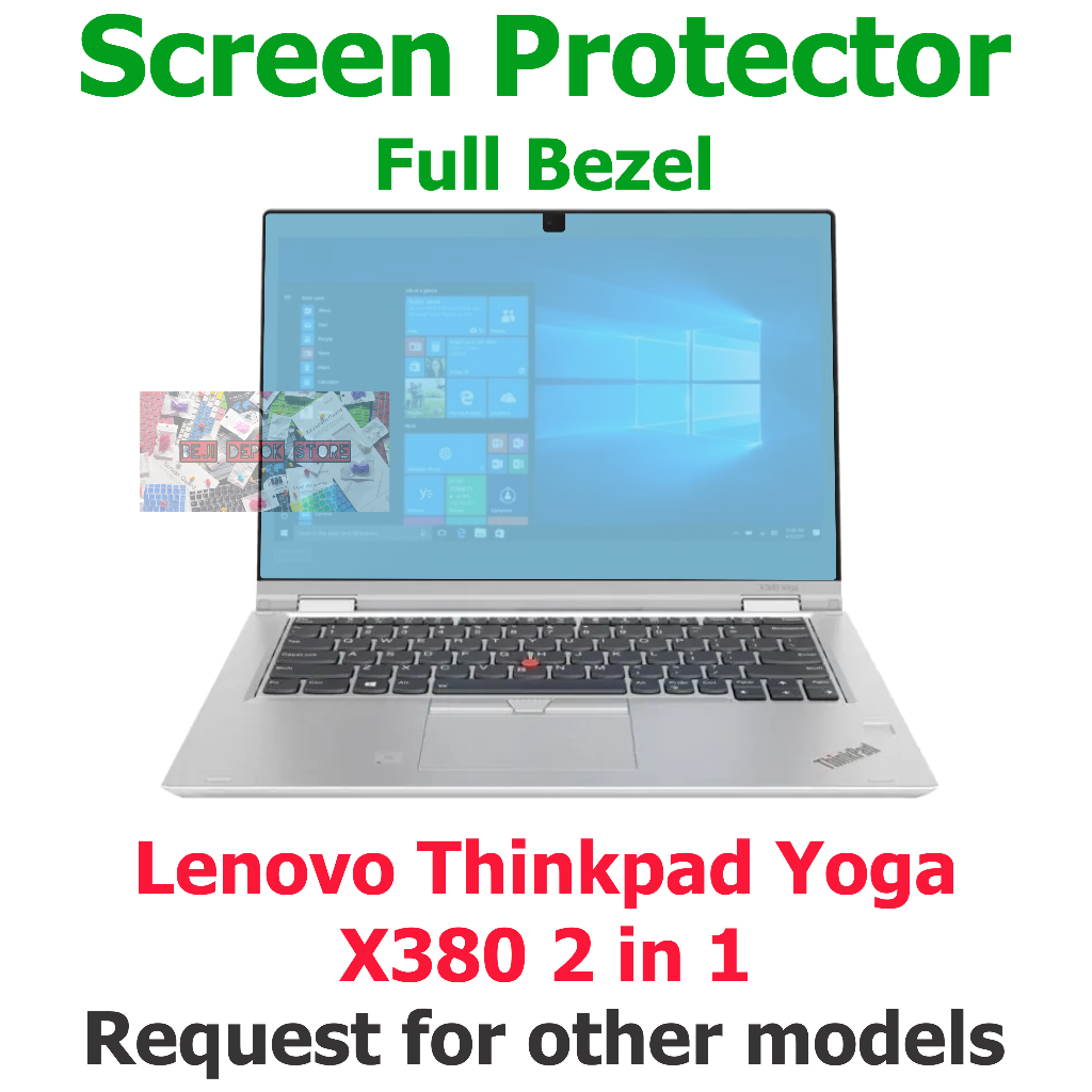 Screen Guard full bezel Lenovo Thinkpad Yoga X380 2 in 1