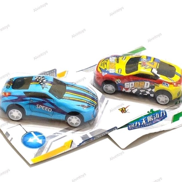 Mainan mobil sedan mini kecil pullback bagus dan murah - random