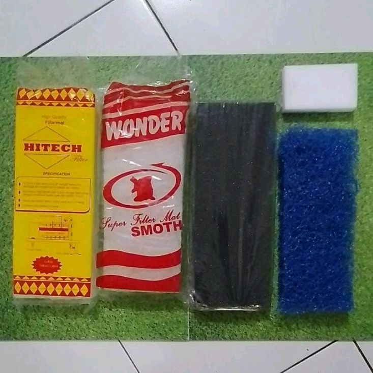 MURAH!!! ,PAKET KAPAS/BUSA (5 PCS) UNTUK FILTER AQUARIUM, KOLAM, AQUASCAPE