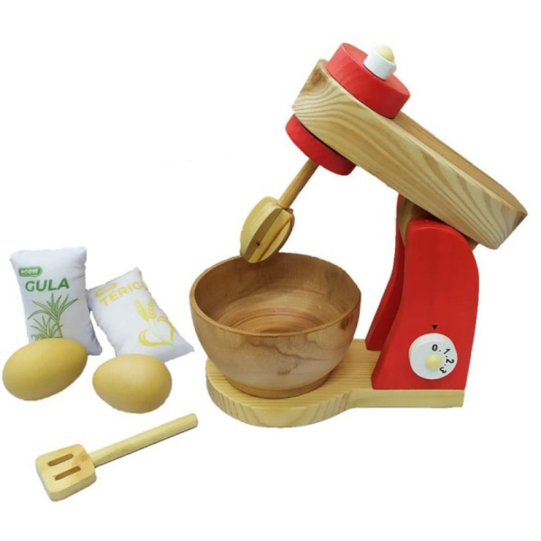 

Promo Mainan Edukasi Anak Wooden Mixer Alat Pengaduk Kue Kayu Berkualitas
