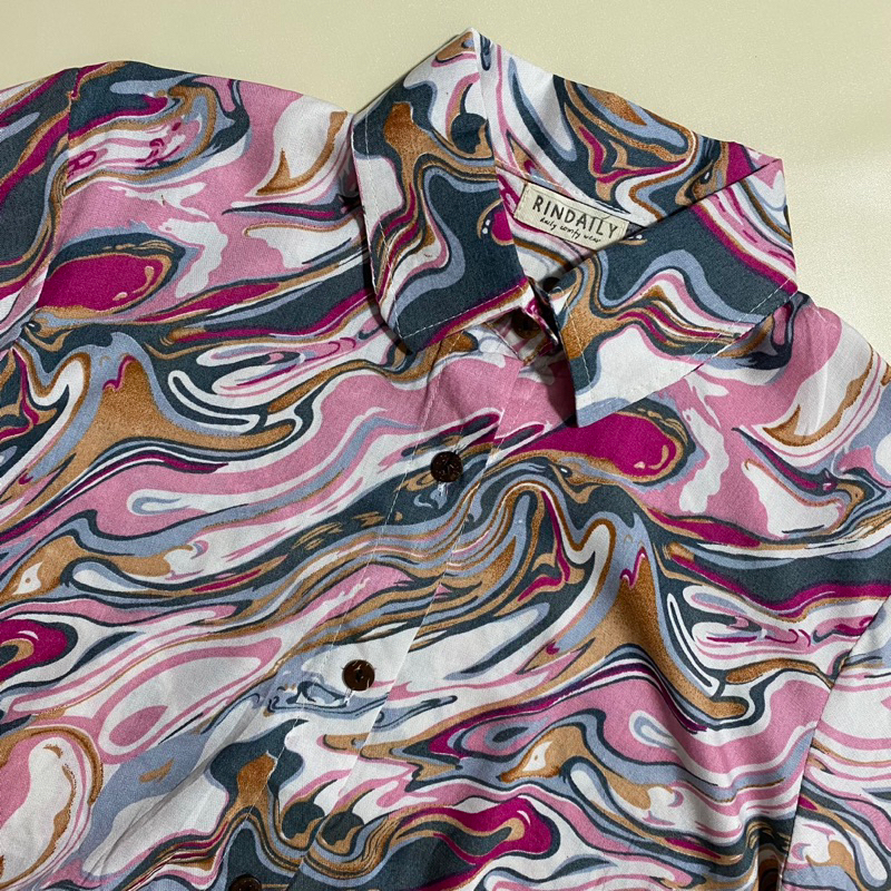 Kemeja Basic Rayon, Kemeja Lengan Panjang Dewasa, Kemeja kerja, Tshirt