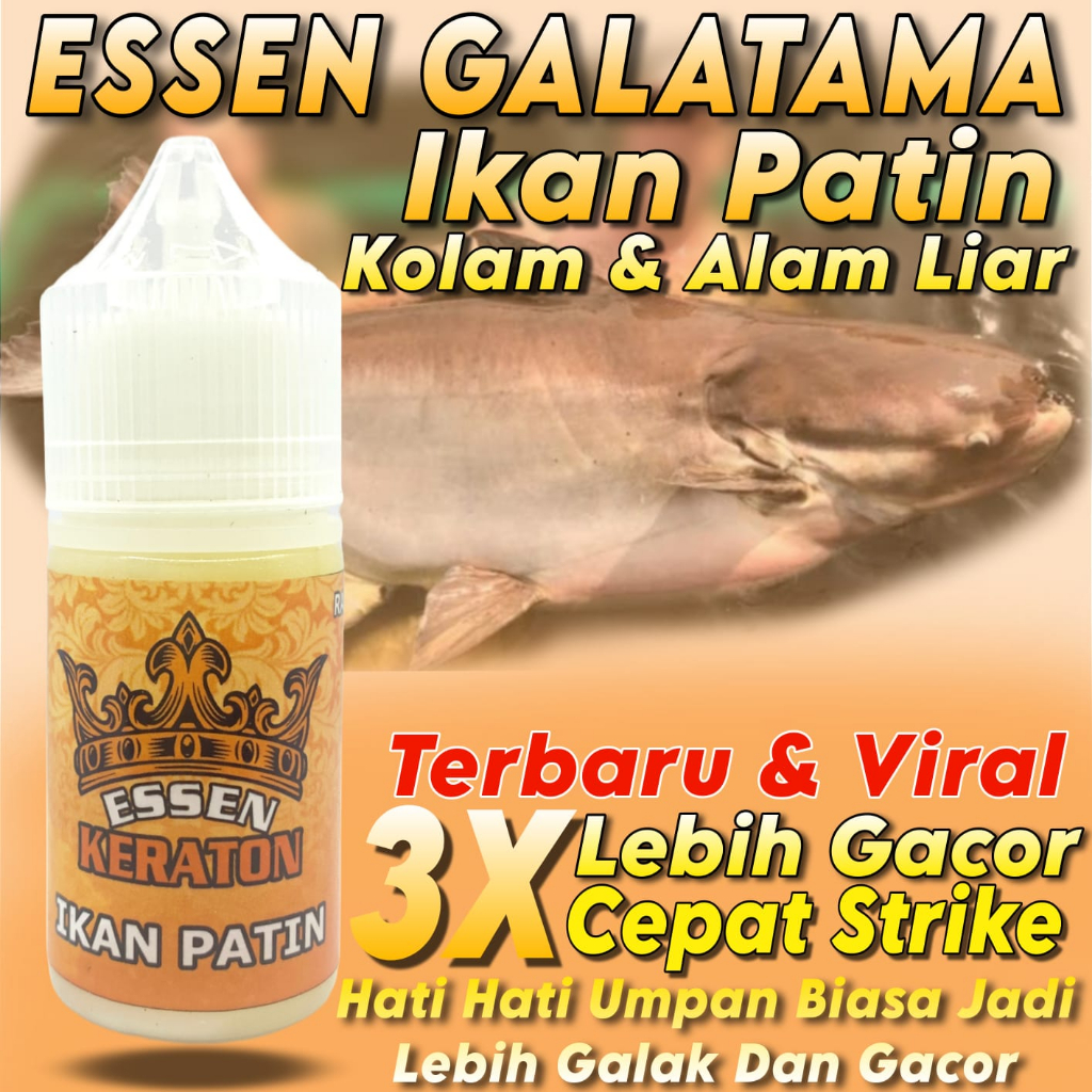 Essen Khusus Ikan Patin Liaran Dan Kolam Paling Jitu Essen Khusus Ikan Patin Paling Gacor Essen Khus