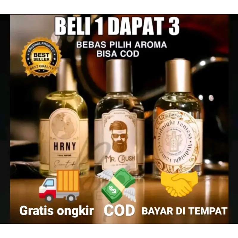 Parfum MEZUCA SERIES Fresh/Men/Baby Dapat 4pcs Varian Eau de Parfume Wangi Tahan Lama For Uniseks BPOM