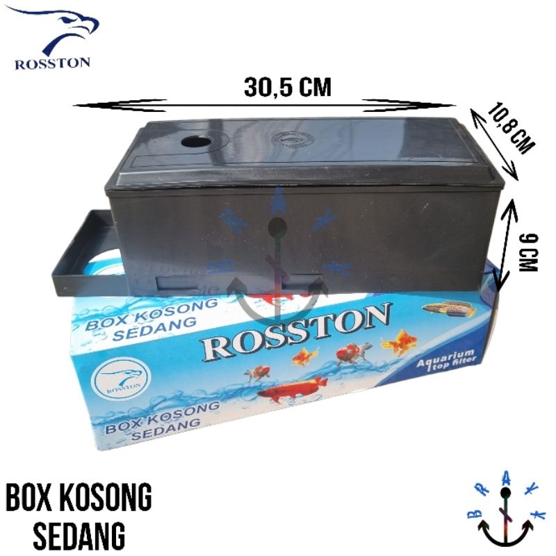 Box Filter Pompa Aquarium Murah - Box Kosong Ukuran Medium/Sedang Seperti Box Top Filter