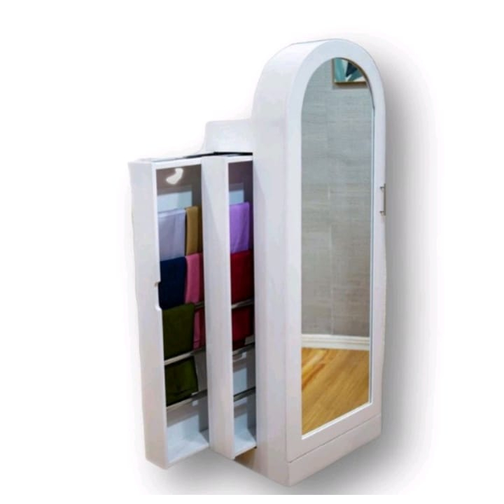 lemari hijab rak hijab multifungsi lemari tas dompet