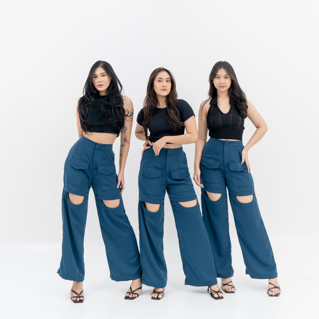 ALEXA PANT / Kulot Polyster