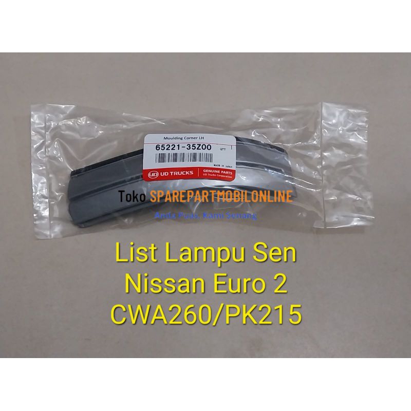 List grill lampu sen kiri nissan euro 2 cwa260 pk260 pk215 65221-35Z00
