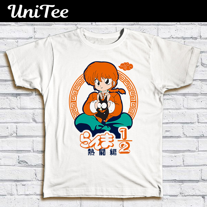 Kaos UniTee TA 0104 - RANMA - RANMA & P-CHAN - Anime