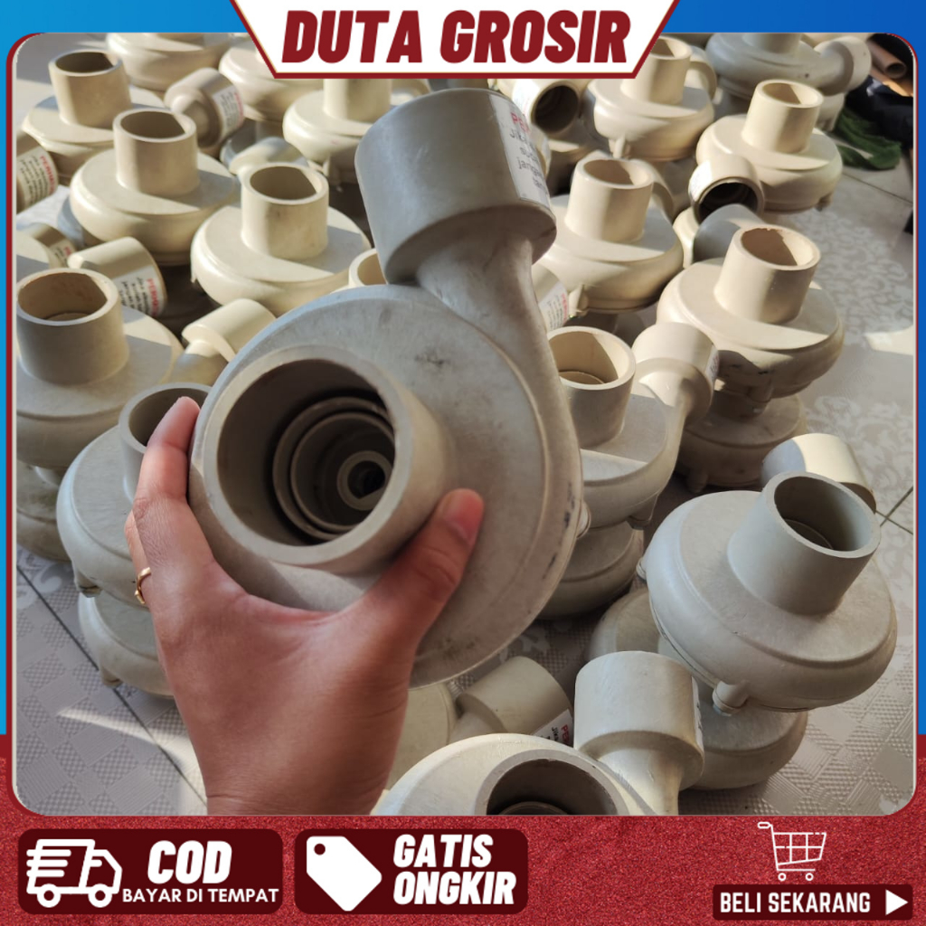 alkon keongan pompa air bahan plastik pipa 1.5 dim ukuran 12 mm kualitas bagus debit air besar  untu