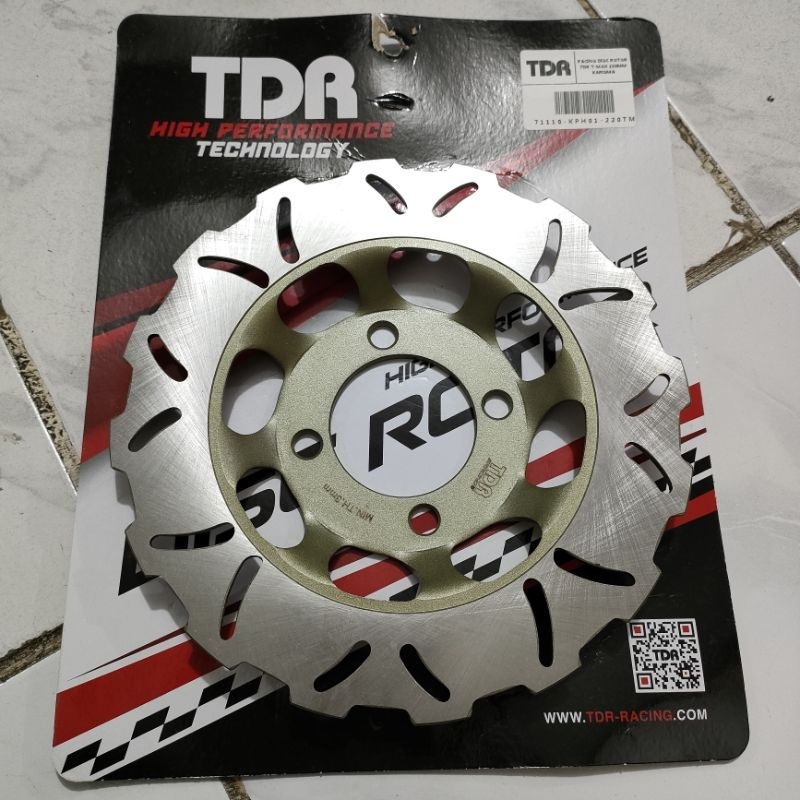 Disc Brake TDR Piringan Cakram Depan TDR Honda Karisma Kharisma 220 MM standar variasi