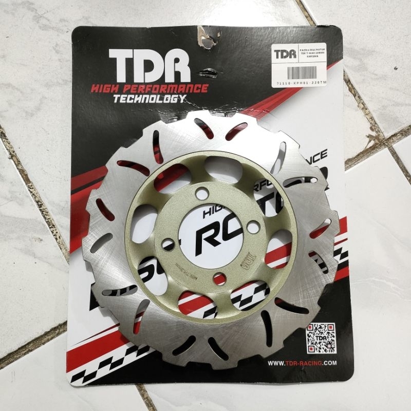 Disc Brake TDR Piringan Cakram Depan TDR Honda Karisma Kharisma 220 MM standar variasi