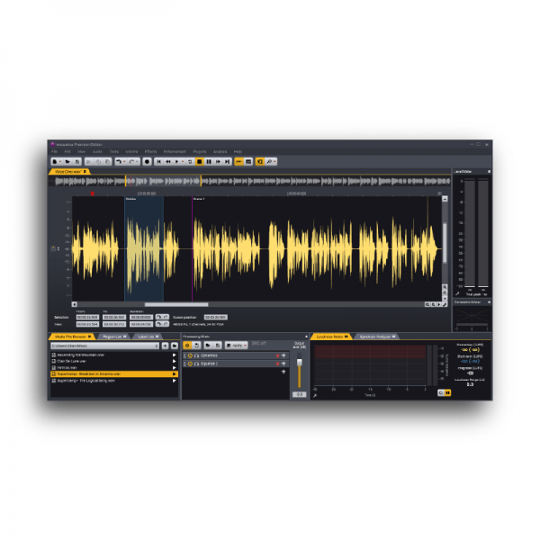 Acoustica Premium Edition 2023 Full Version Lifetime Software Audio Editing Edit Audio