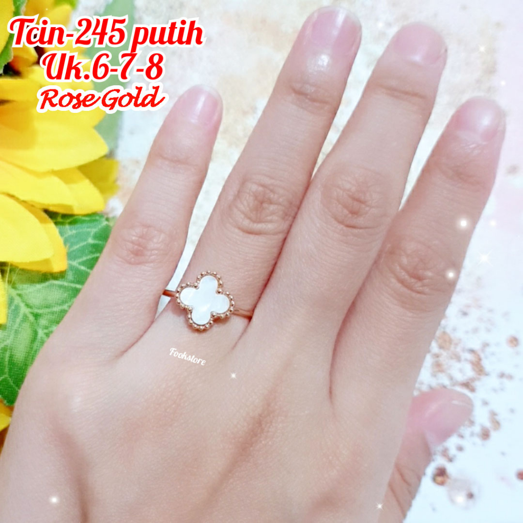 CINCIN TITANIUM DEWASA ANTI KARAT FASHION KOREA/TCIN-244/TCIN-245