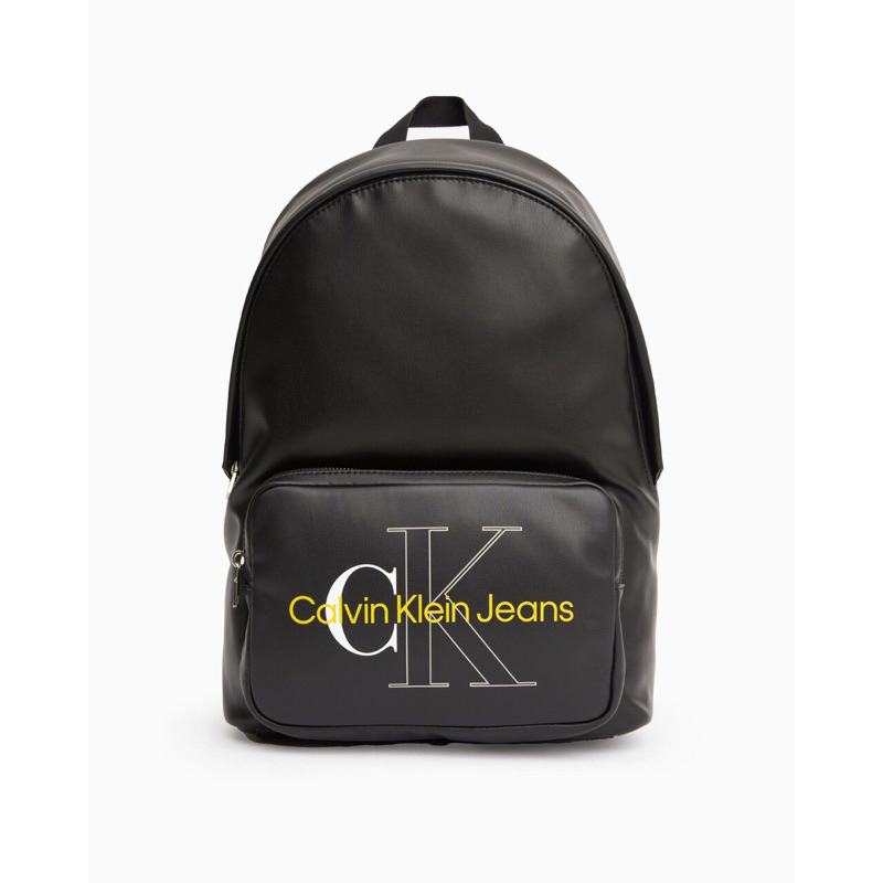 Tas Ransel CK HH3068 Two-Tone Monogram Soft Backpack New Authentic