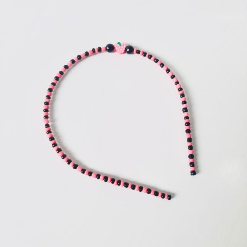 Aksesoris Fashion Korea Bando Beads Lucu Handmade