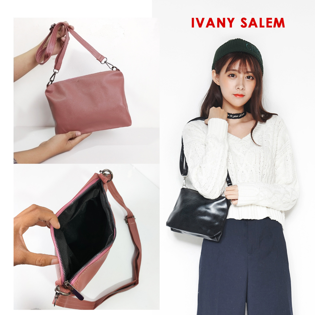 Set hampers tas wanita warna salem kado ulang tahun cewek gift set graduation shoulder bag dan dompet Kado ulang tahun hadiah ultah