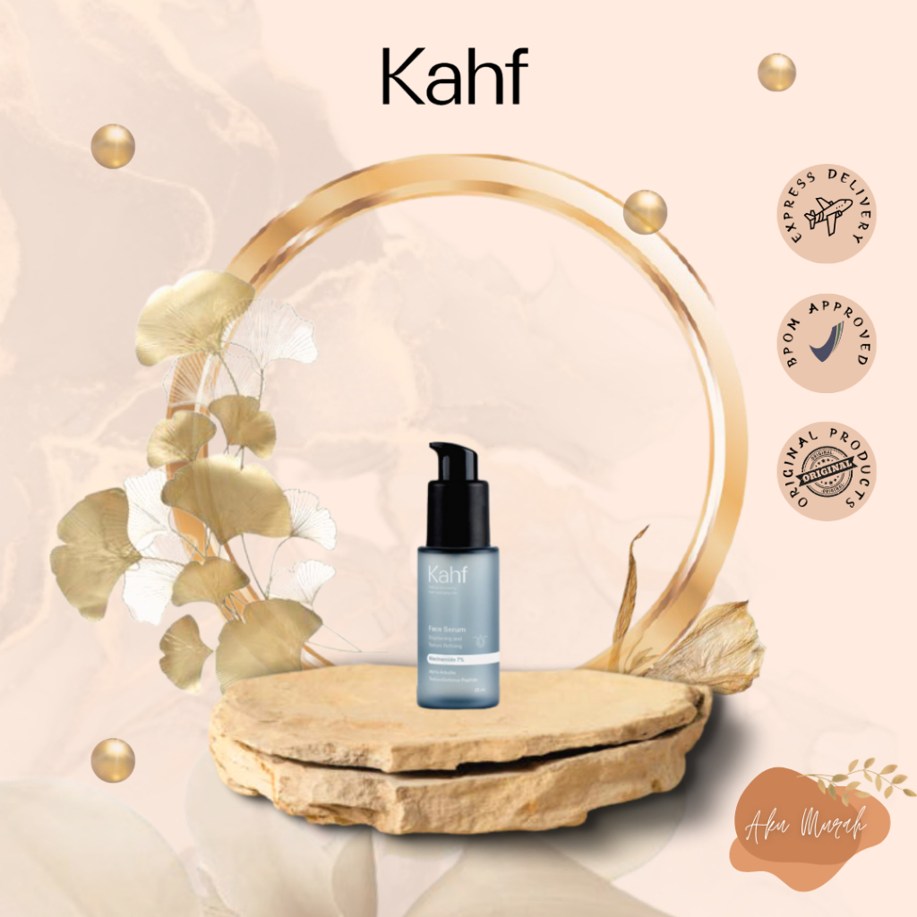 ✨ AKU MURAH ✨   KAHF BRIGHTENING AND TEXTURE REFINING FACE SERUM 35 ML