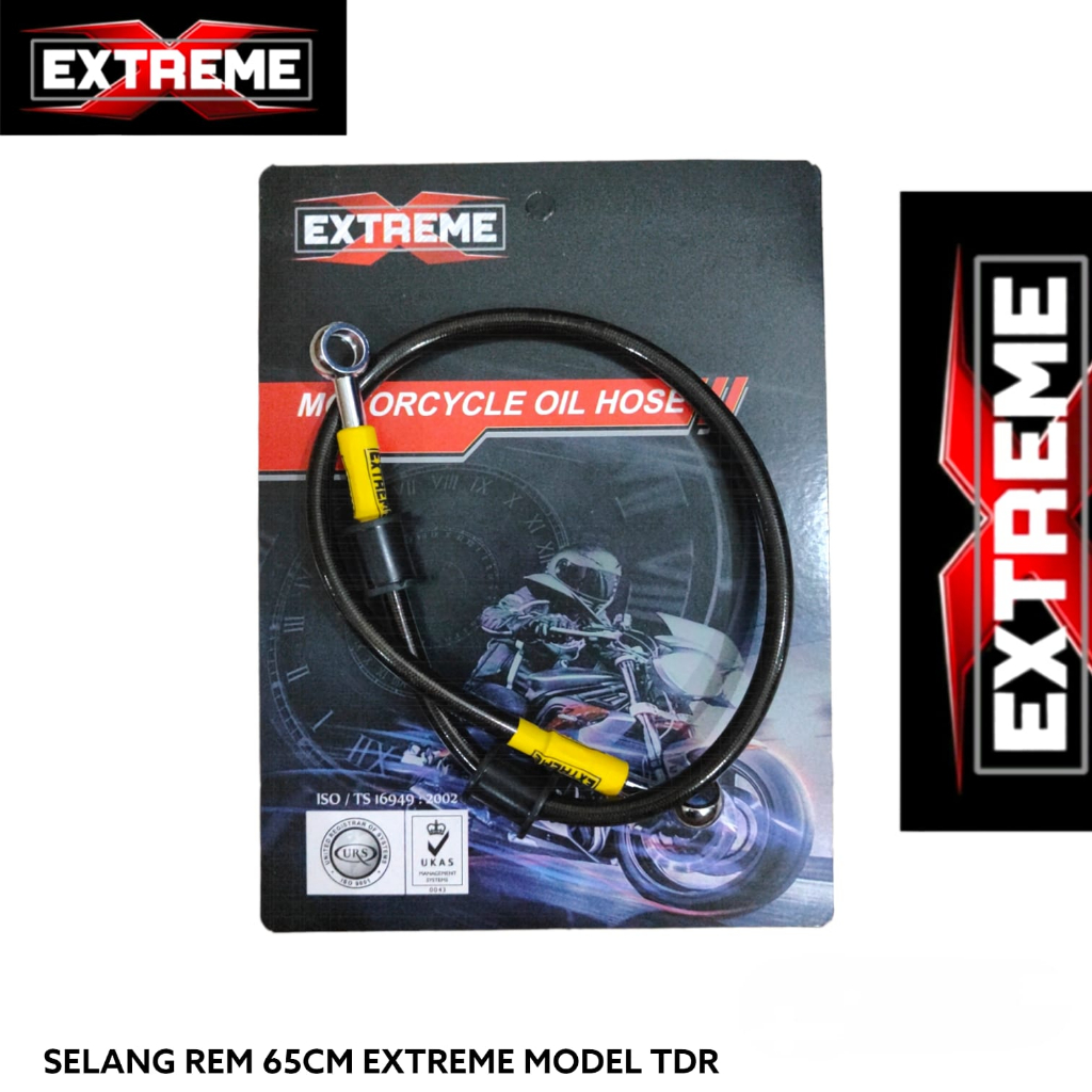 selang rem TDR original selang rem 60cm/76cm/90cm/95cm/130cm motor merk TDR RACING selang rem MOTOR universal