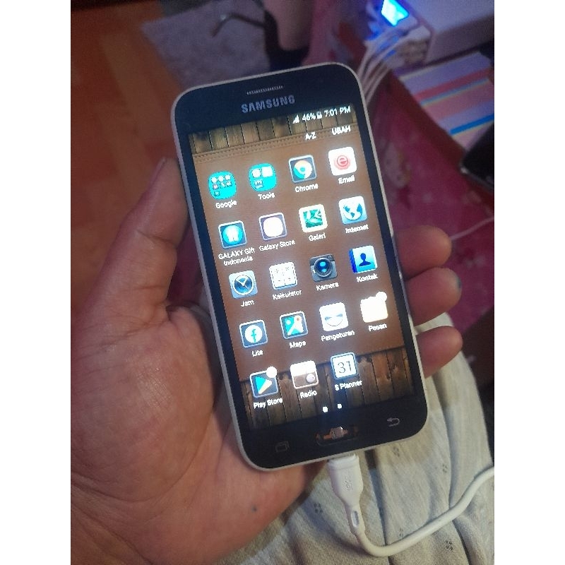 lcd samsung j200g (j2) ORI copotan normal tested tinggal warna putih