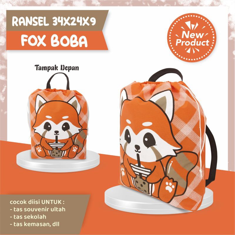

TAS RANSEL ULANGTAHUN 34X24X09 TAS ULTAH ANAK TAS SOUVENIR ULTAH