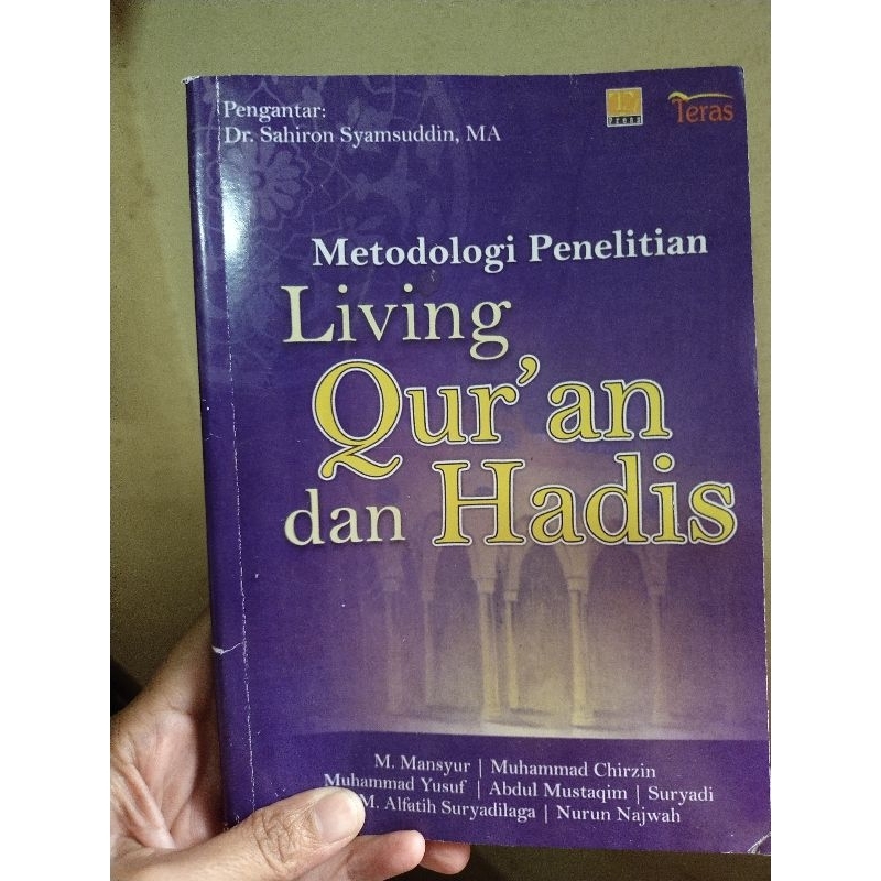 Metodologi Penelitian Living Qur'an dan Hadis