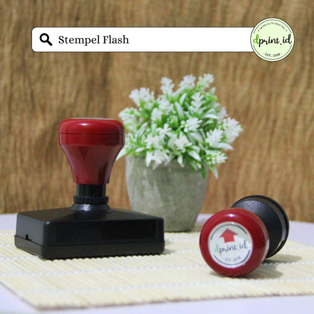 

Stample flash warna Stampel Karet Stample Tinta Otomatis