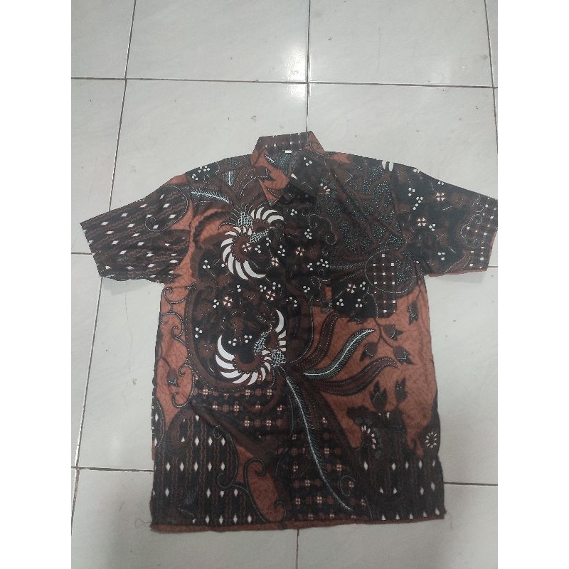 KEMAJA  - KEMEJA Batik Lengan Pendek Semi Formal Bisa Buat Seragaman M, L, XL, XXL