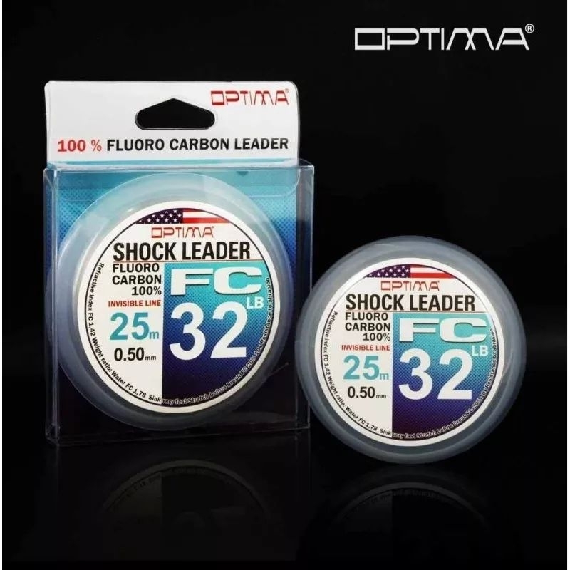 Shock leader optima fluorocarbon 100%