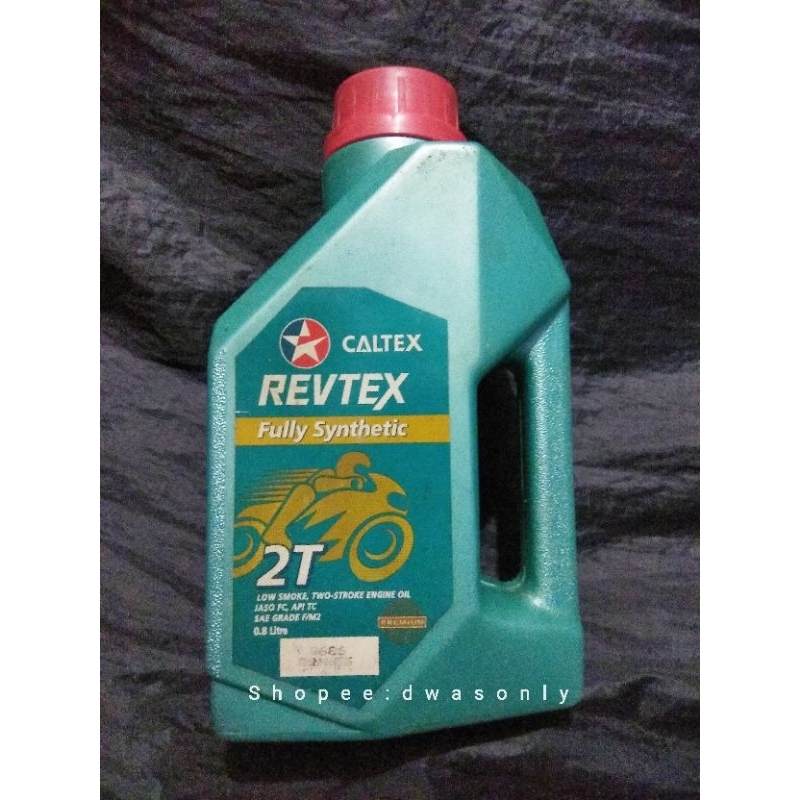 Caltex Revtex 2T Fully synthetic oli samping 2tak lawas jadul rare