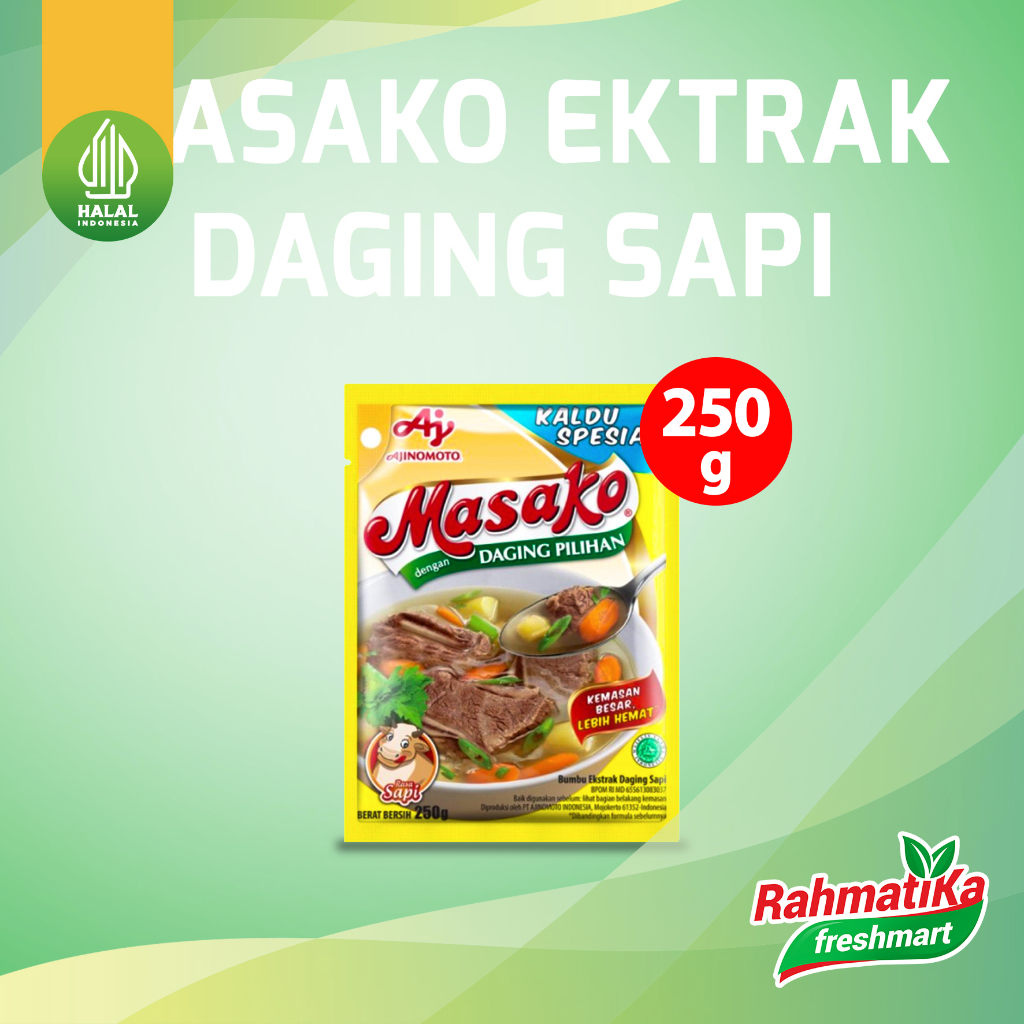 Masako Bumbu Ekstrak Daging Sapi 250 gram