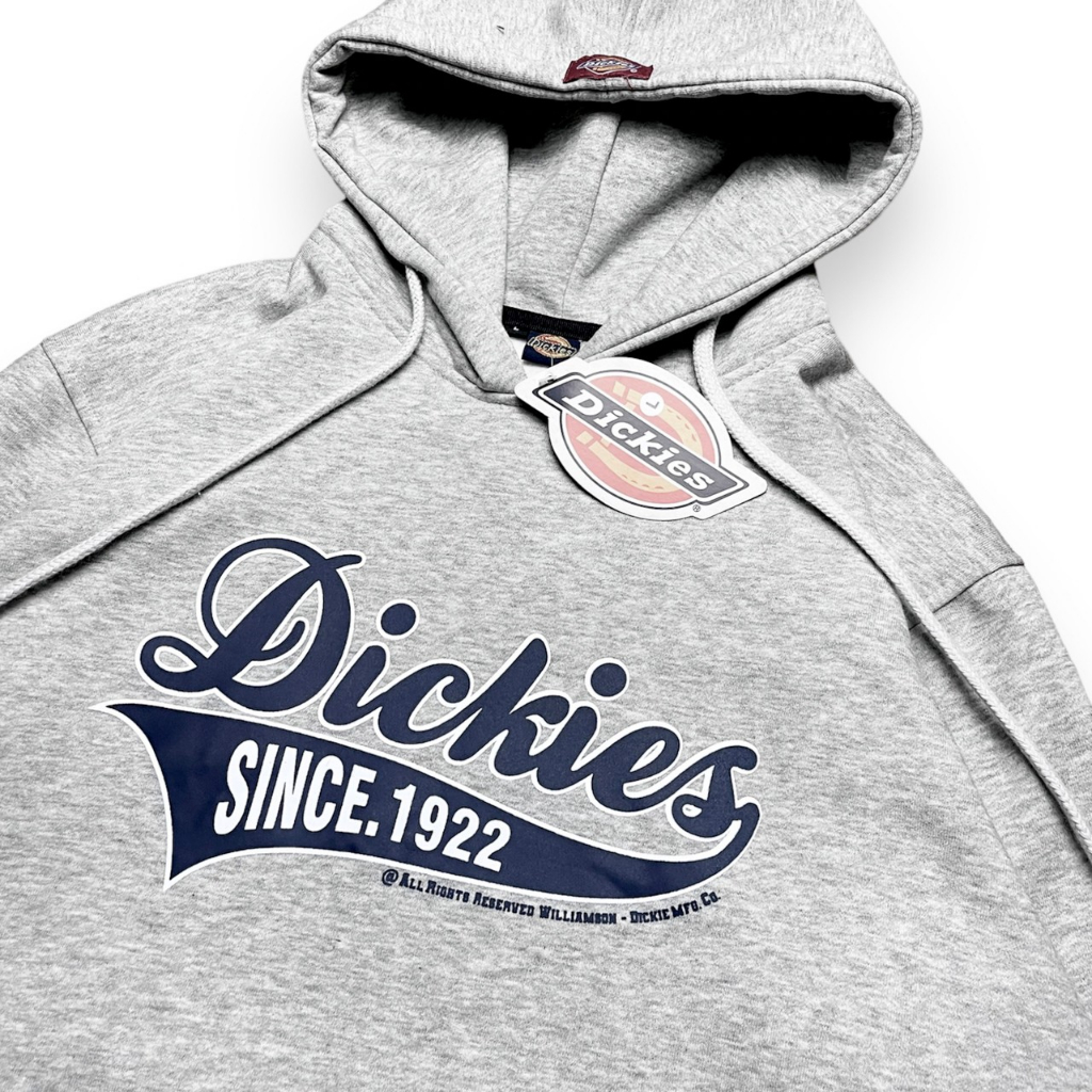 Jaket Sweater Hoodie Dickies 1922 Logo Nevy Font Sablon &amp; Fulltag - Banyak Varian Warna Dickies Premium Quality