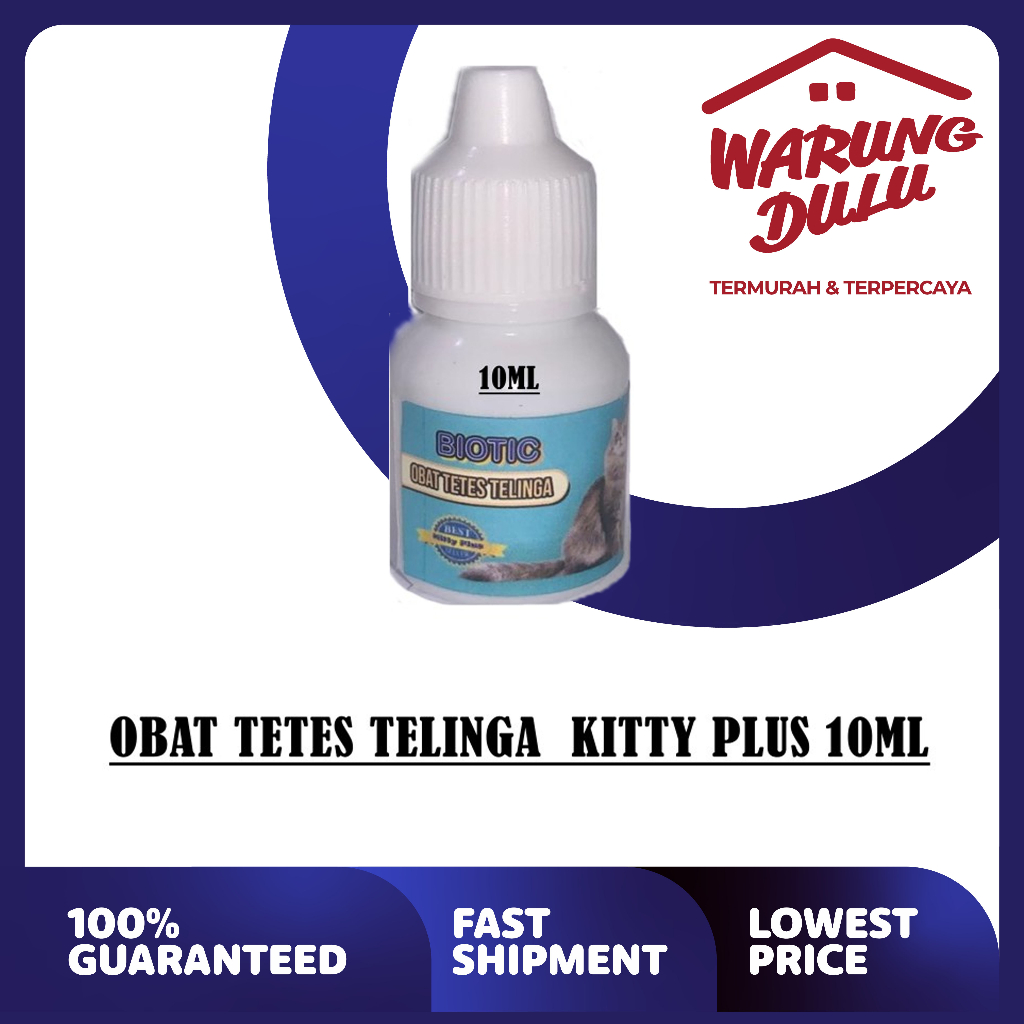 BIOTIC - Obat tetes telinga kitty plus 10ML