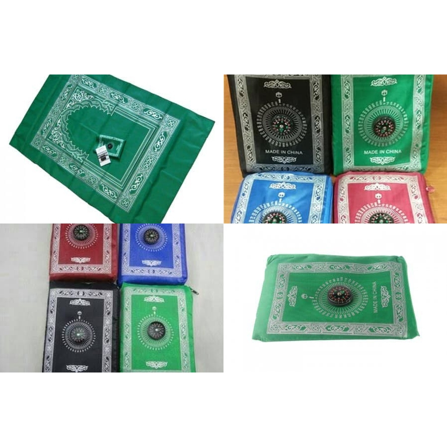 Sajadah Kompas Arah Kiblat