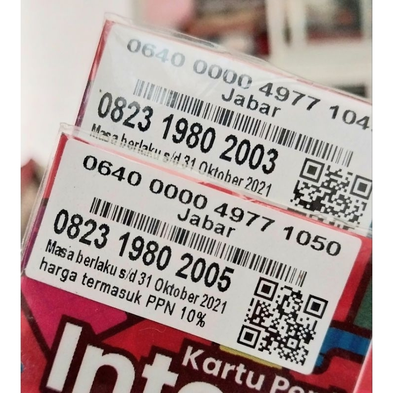 NOMOR CANTIK AS RAPIH 1980 DOBEL TAHUN 2003 2005