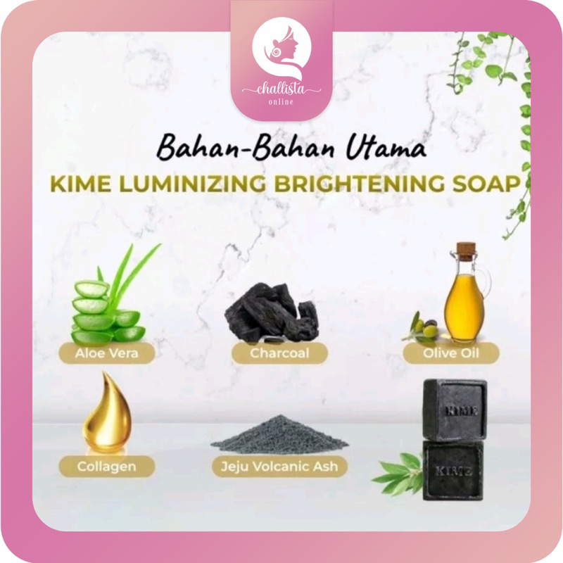 Kime skincare Soap sabun kimeskincare jeju Brightening Whitening korea