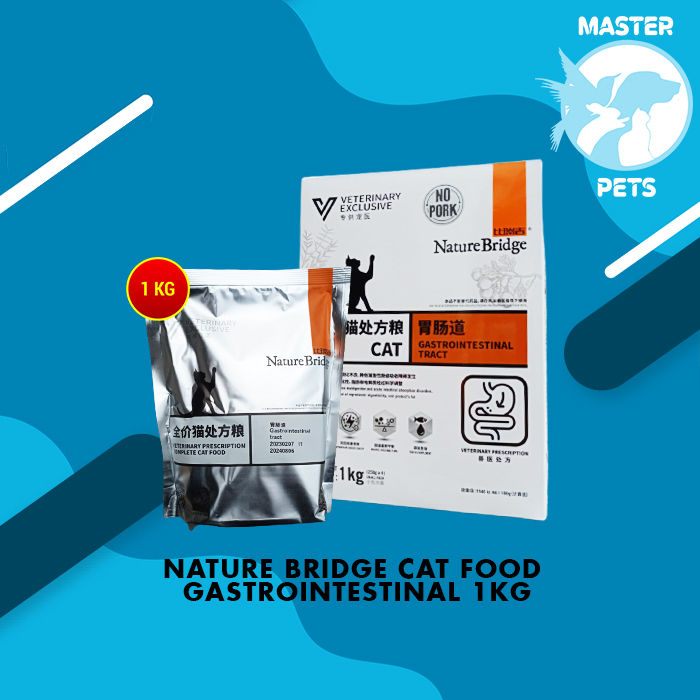 Makanan Kucing Nature Bridge Wet gastro intestinal Cat 1 KG