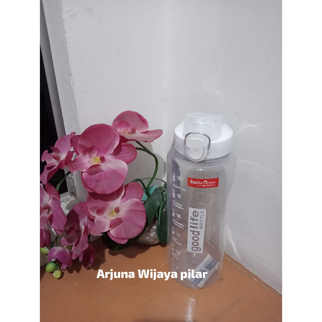 Botol Minum 1 liter Goodlife Bottle 2liter Basic Home by Lion Star