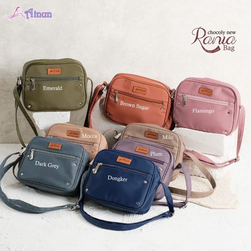 RANIA BAG BY AINUN TAS WANITA MURAH BAHAN CHOCOLY