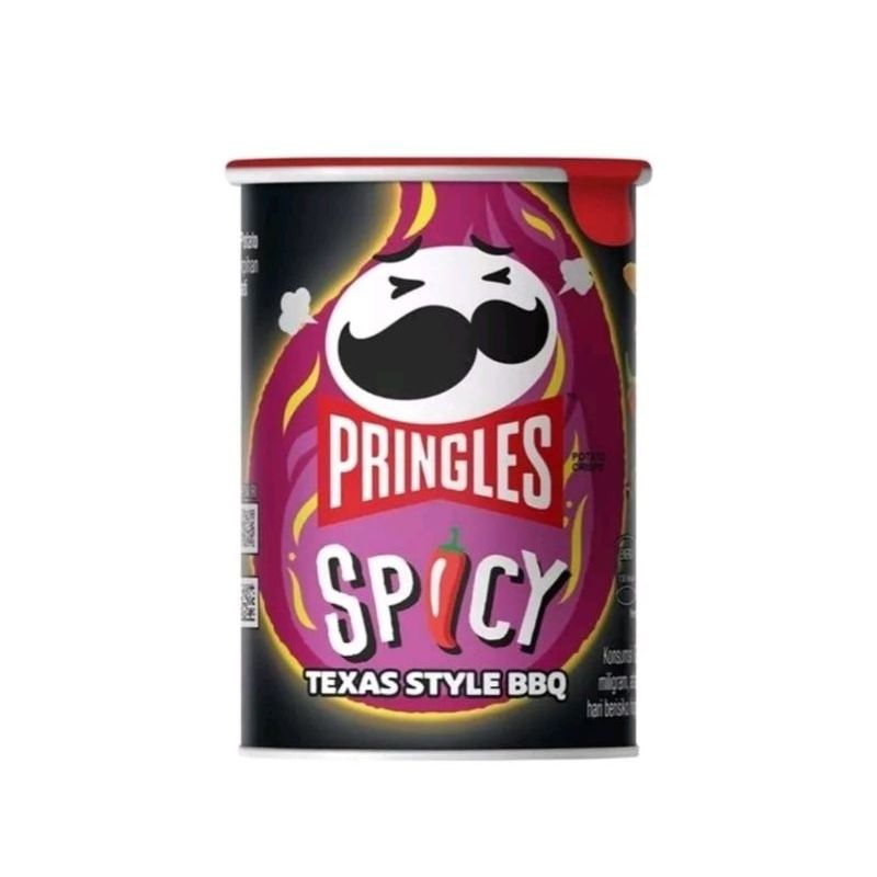 

Pringles Potato Crisps Spicy Texas Style BBQ 42gr