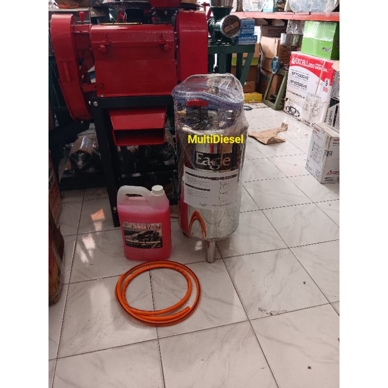 Tabung Salju Stainless 20Liter Tabung Snow Wash Steam