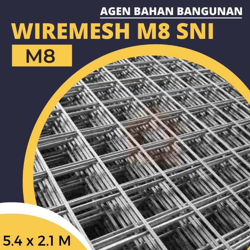 Wiremesh M8 SNI / Wiremesh 8MM SNI Sertifikat (Free Ongkir Jabodetabek)