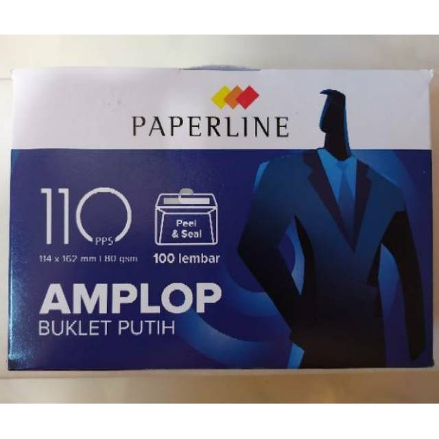 

Amplop Putih Polos Paperline 110 + Perekat